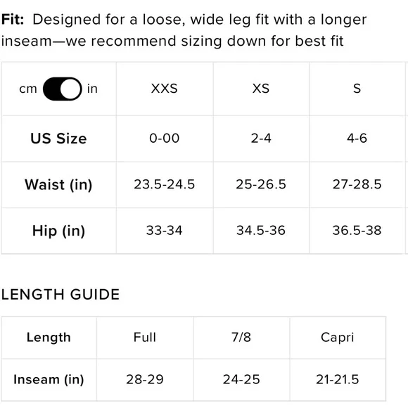 Alo Yoga High Waist Street Smart Trouser Pant Womens Small Wide Leg Black NWOT - Picture 8 of 9